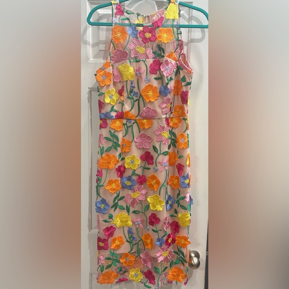 Adrianna Papell Dresses & Skirts - Adrianna Papell Multicolor Floral Ankle Length Dress